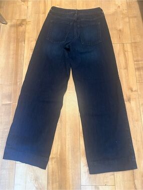 👖Old Navy Wow Wide Leg Jeans Dark Wash High-Rise Size 2